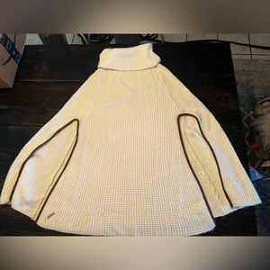 Ralph Lauren poncho style turtle neck sweater